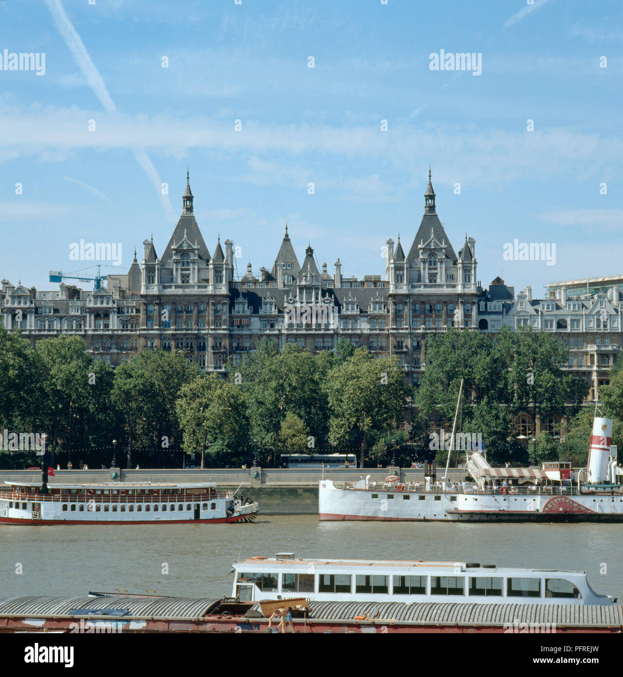 England, London, Embankment, Whitehall Court, housing National Liberal