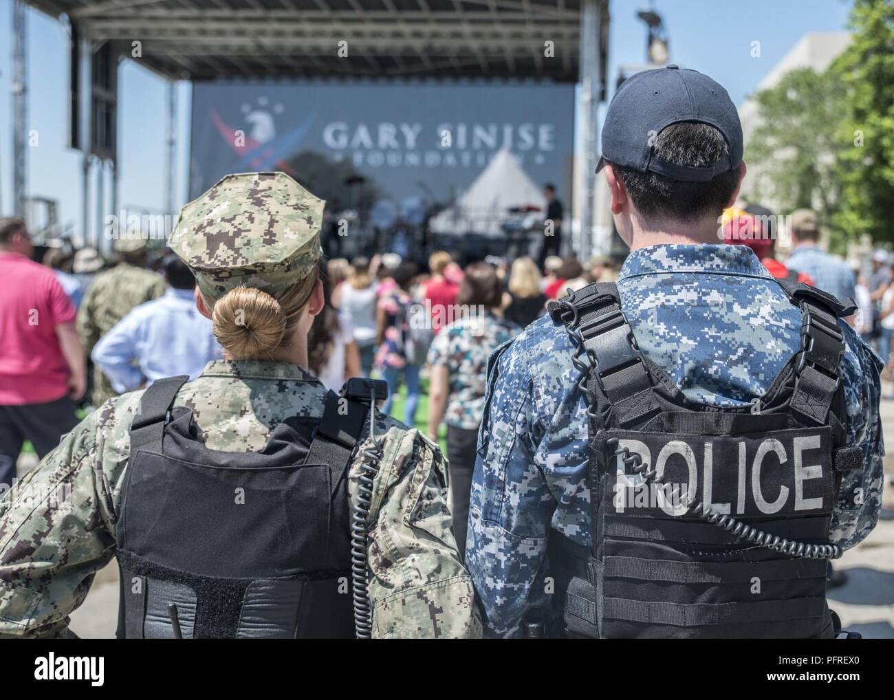 Naval Support Activity Bethesda security forces provided event security ...