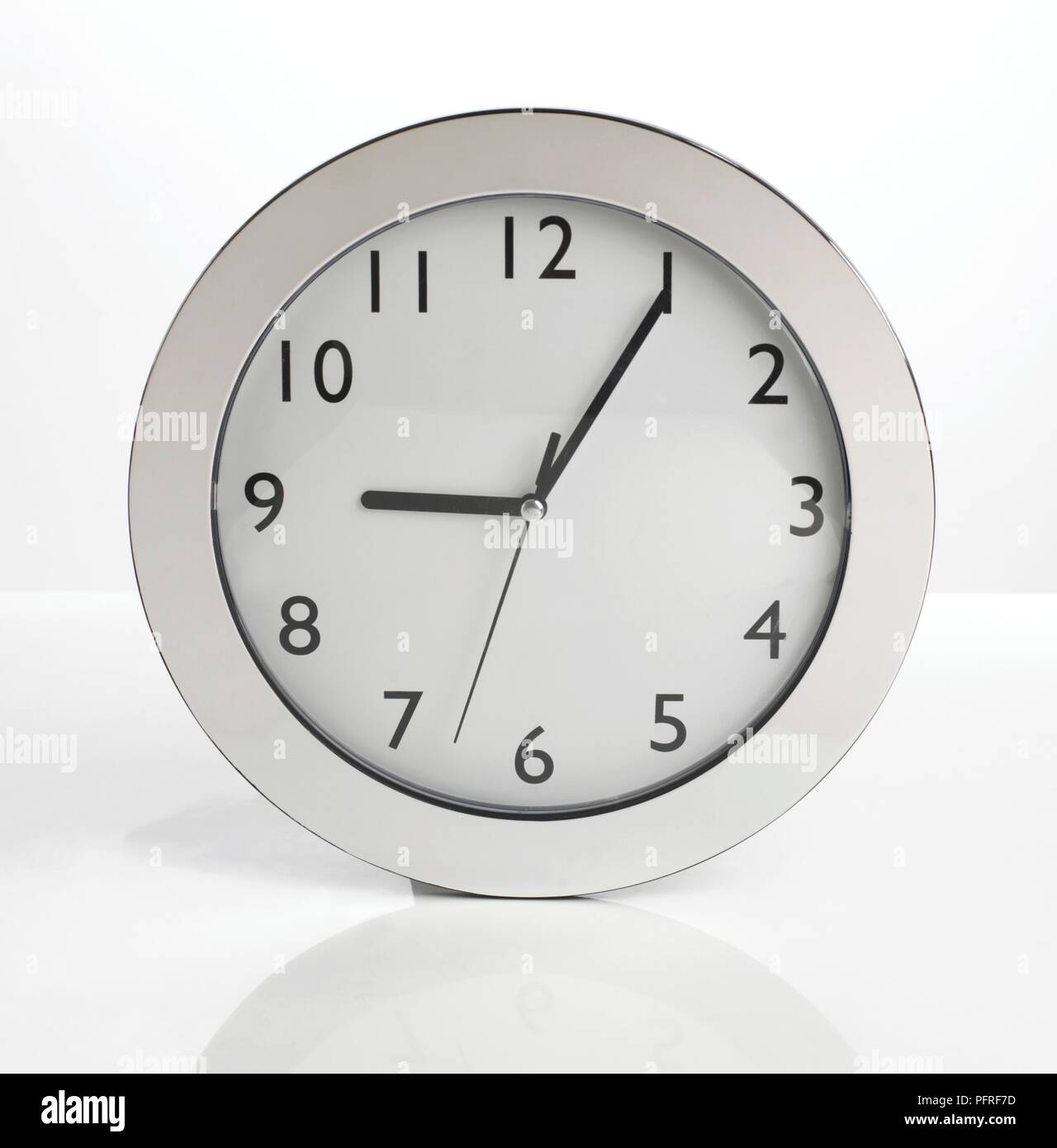Modern clock Stock Photo