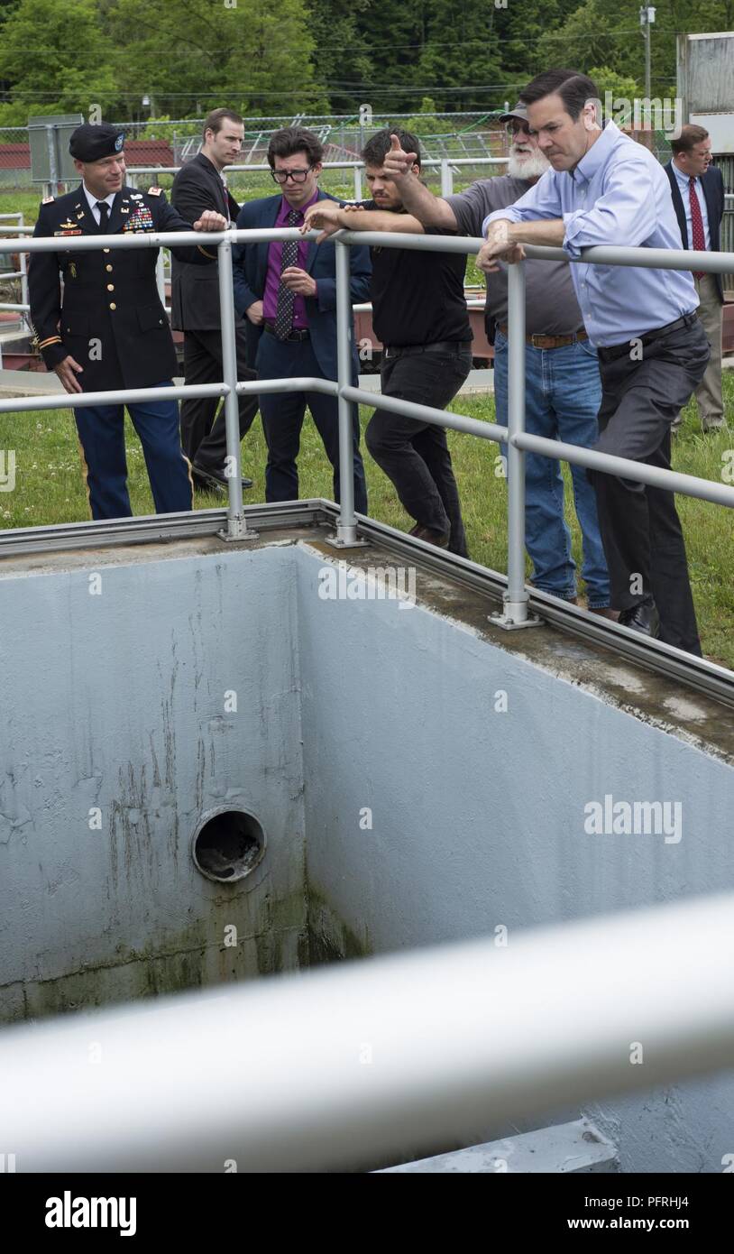 ALDERSON, West Virginia (May 29, 2018) United States Army Corps of