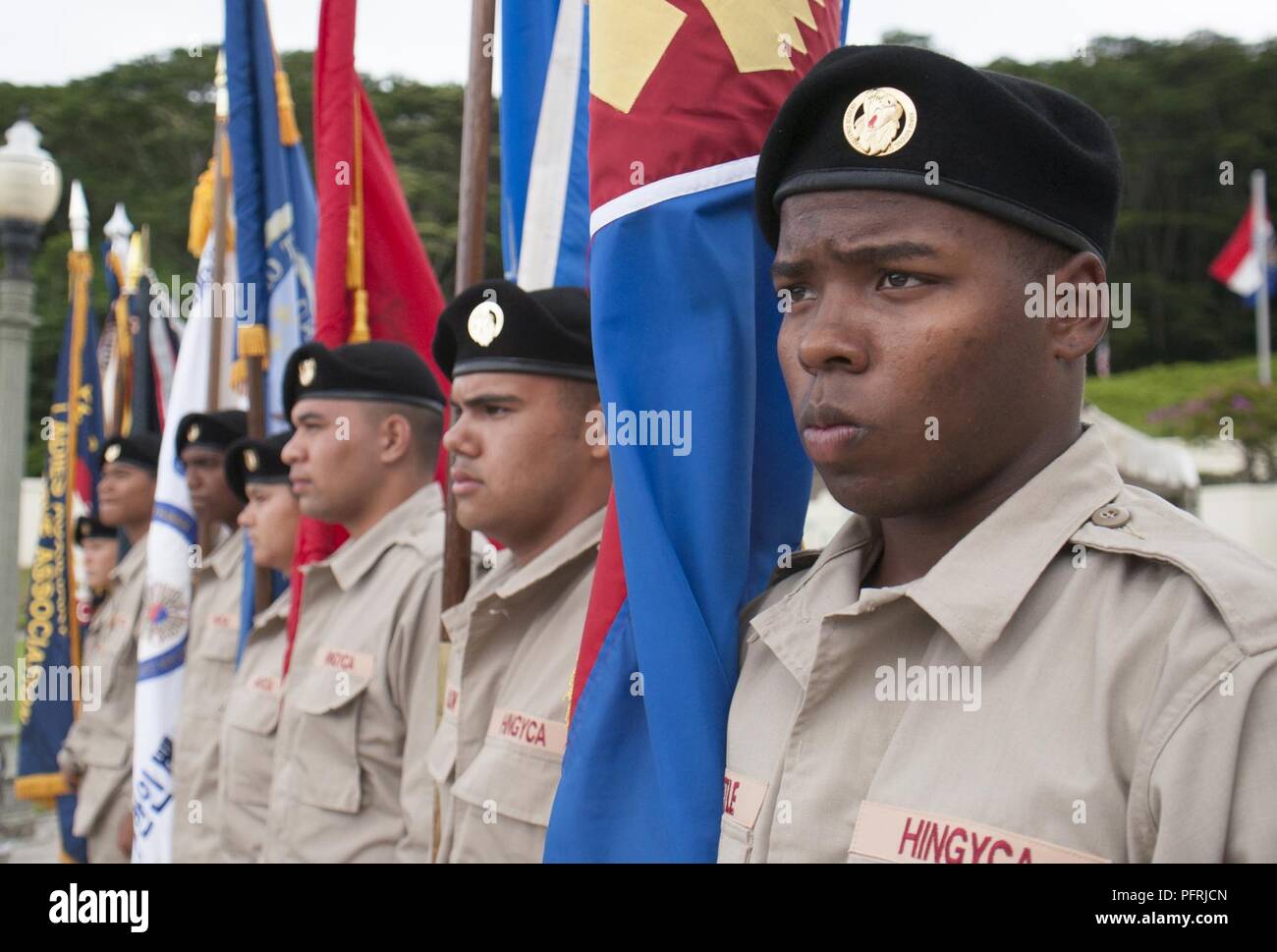 KANEOHE — Cadets with the Hawaii National Guard Youth Challenge Academy ...