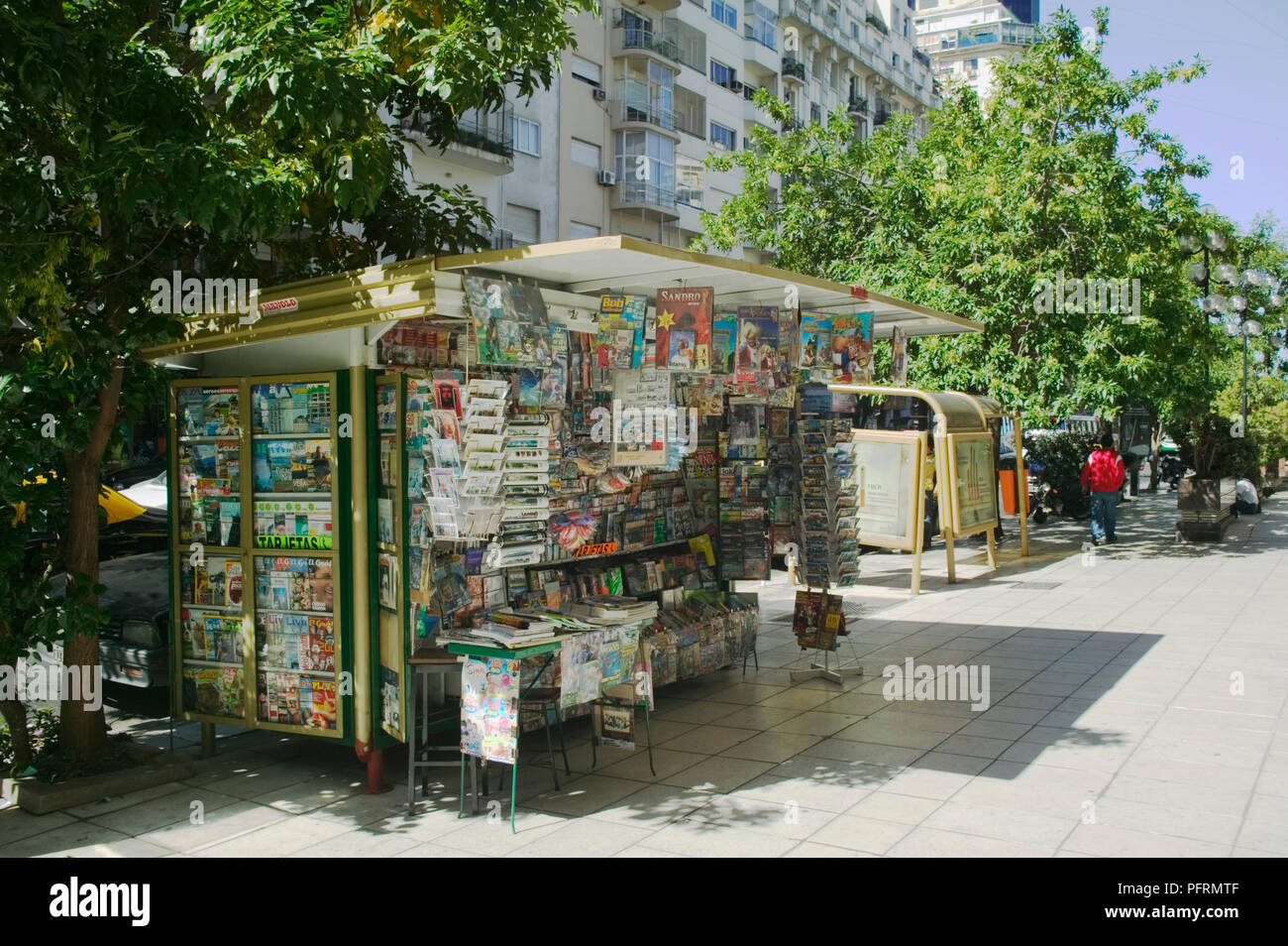 Argentina, Buenos Aires, newsstand Stock Photo