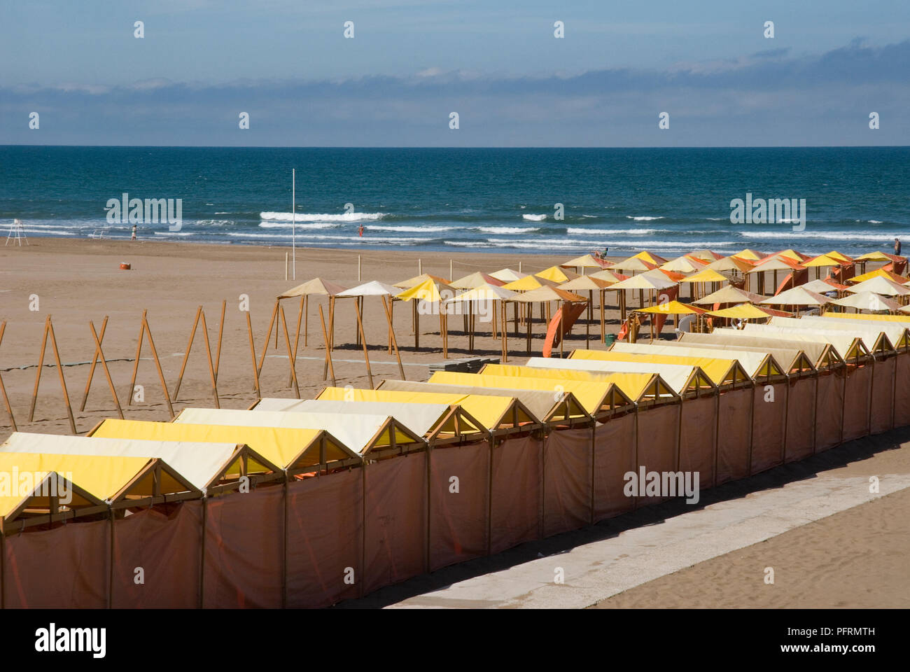 Argentina, Buenos Aires Province, Necochea, Quequen beach Stock Photo