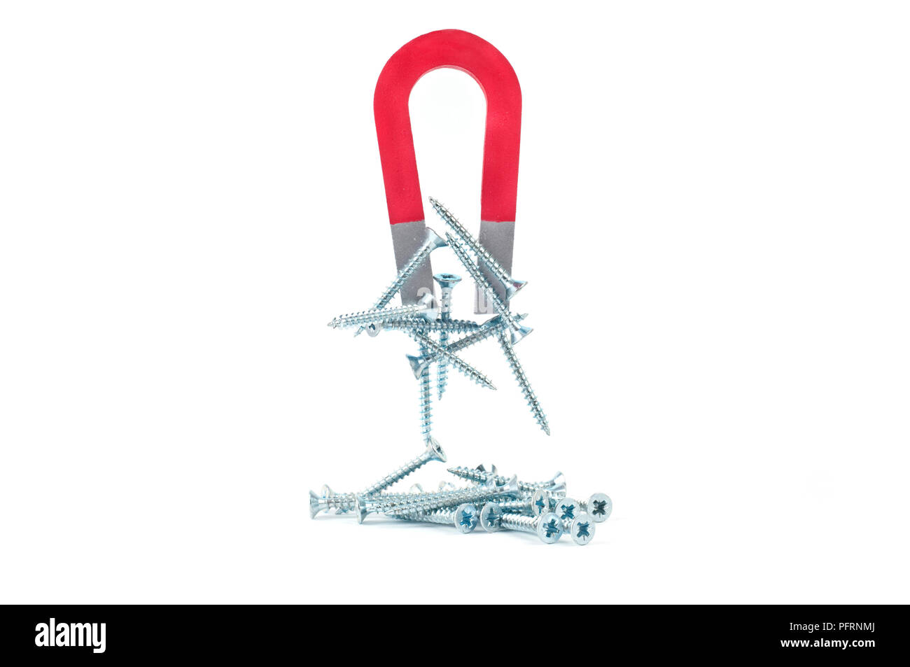 Horseshoe magnet Cut Out Stock Images & Pictures - Alamy