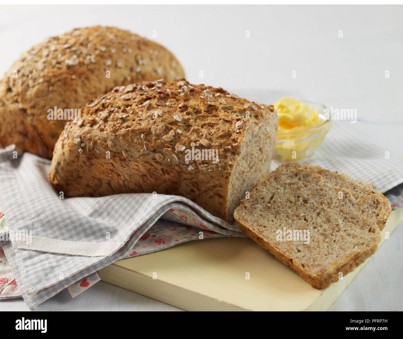 Multi-grain loaf Stock Photo