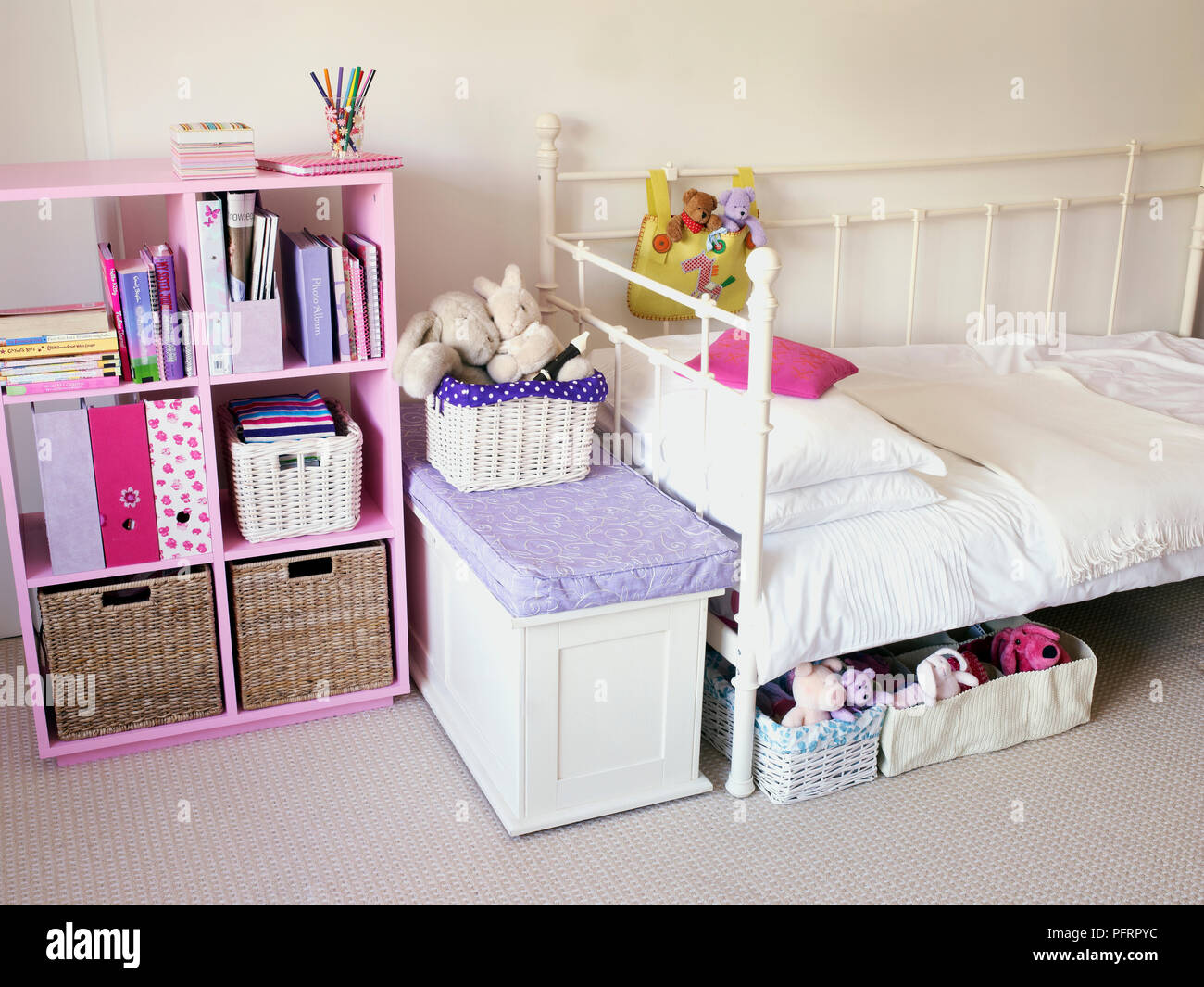 storage for girls bedroom