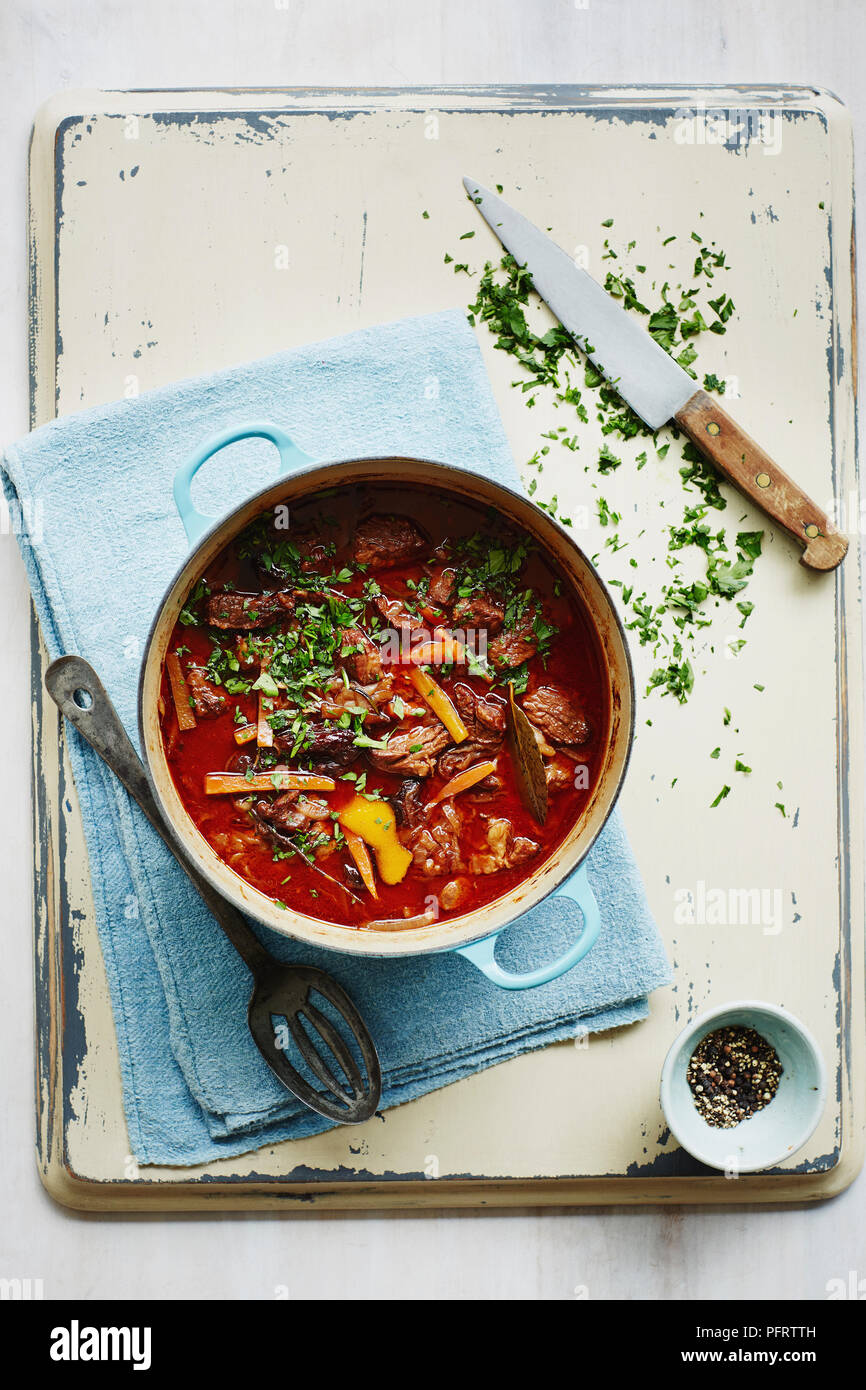 Daube Of Beef Stock Photo