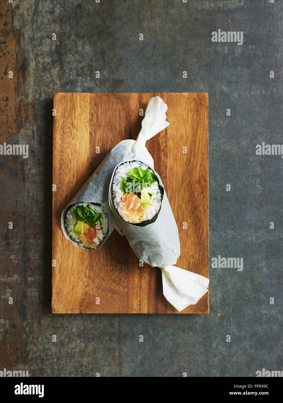 Sushi burrito Stock Photo