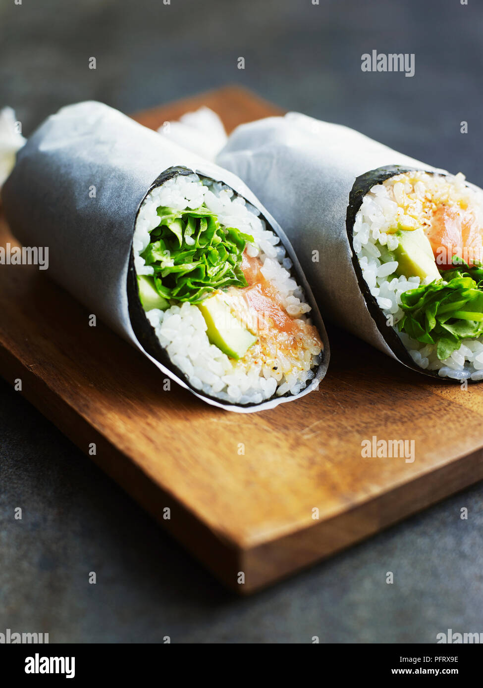 Sushi burrito Stock Photo