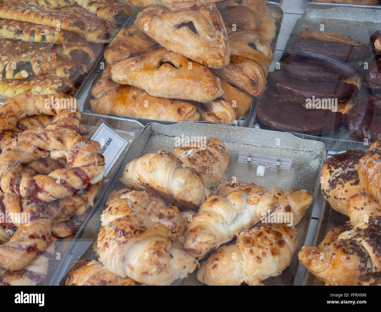 Selection Of Pastries Stock Photo