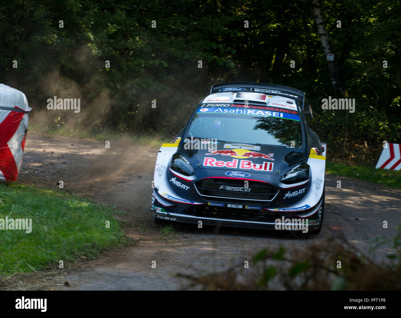 World Rally Cars Rallye Deutschland August 2018 Stock Photo Alamy