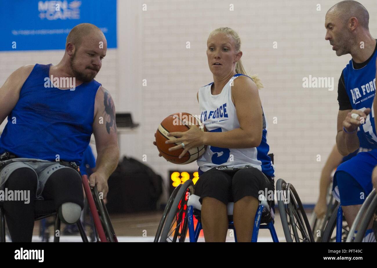Team Air Force S Wheelchair Basketball Team Member Capt Kristen
