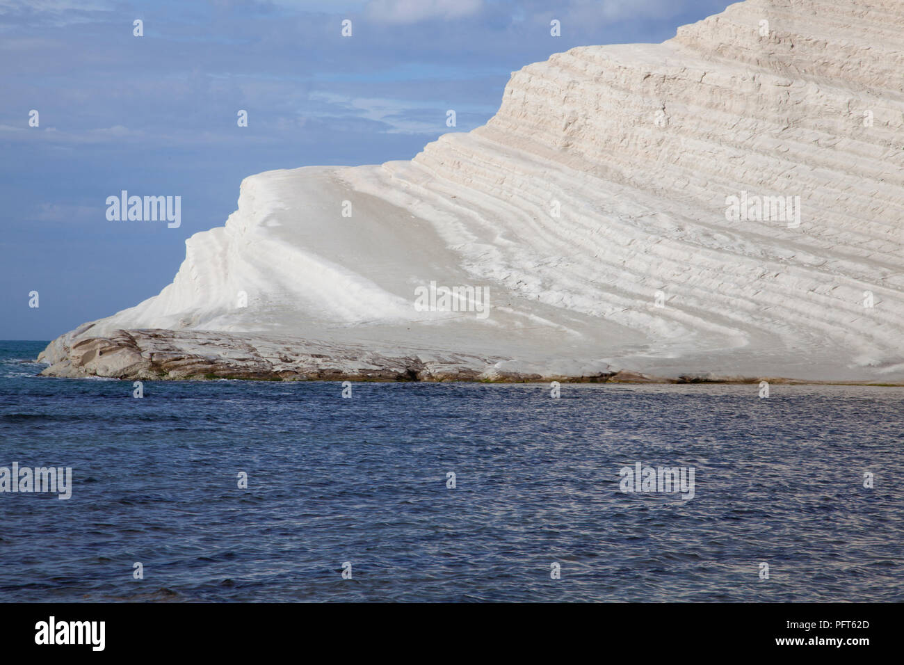 Realmonte Italy, Sicily, Realmonte, Scala dei Turchi (Stair of the Turks) white ...