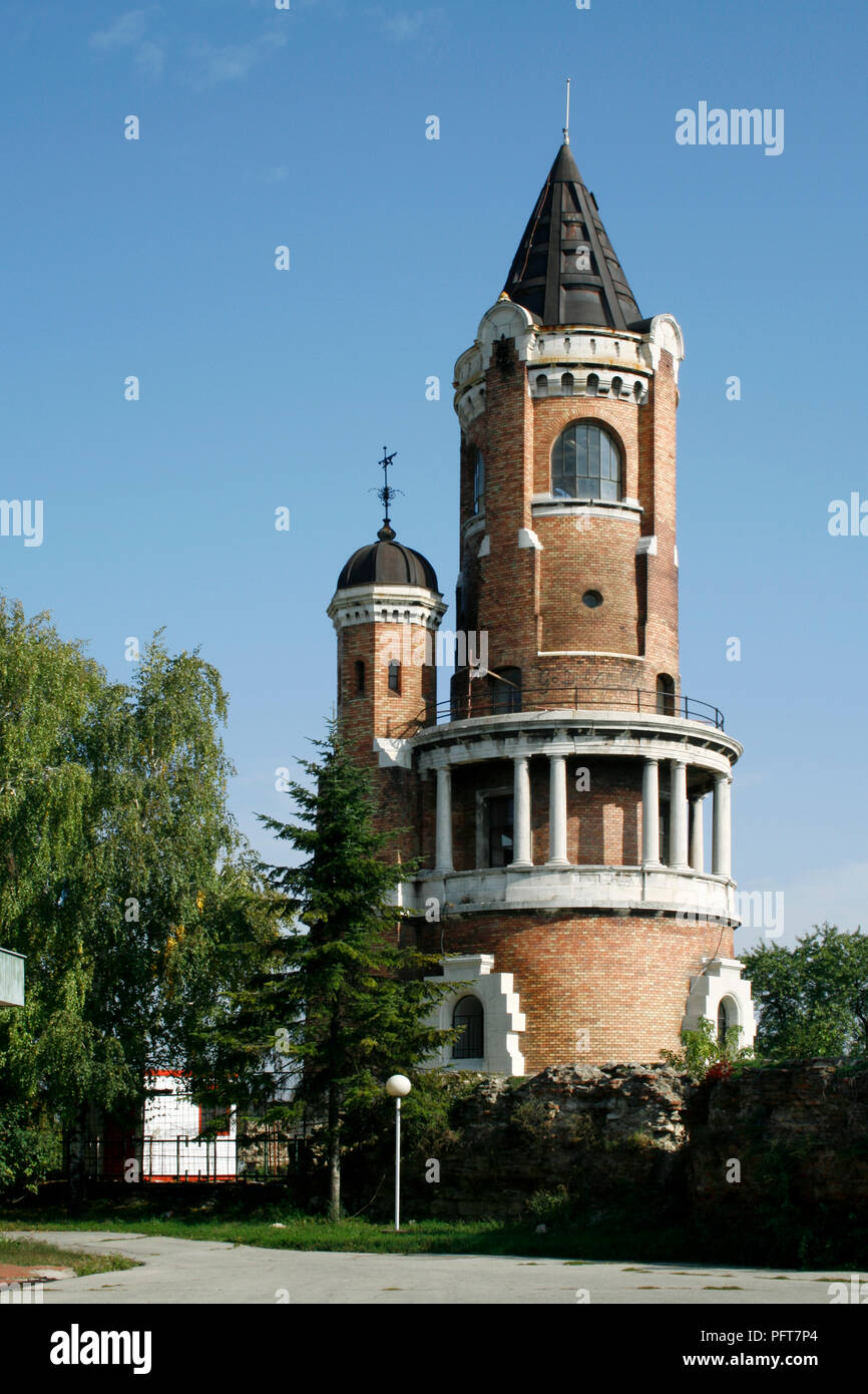 Serbia, Belgrade, Zemun, Tower of Sibinjanin Janko (Gardos Tower) Stock Photo