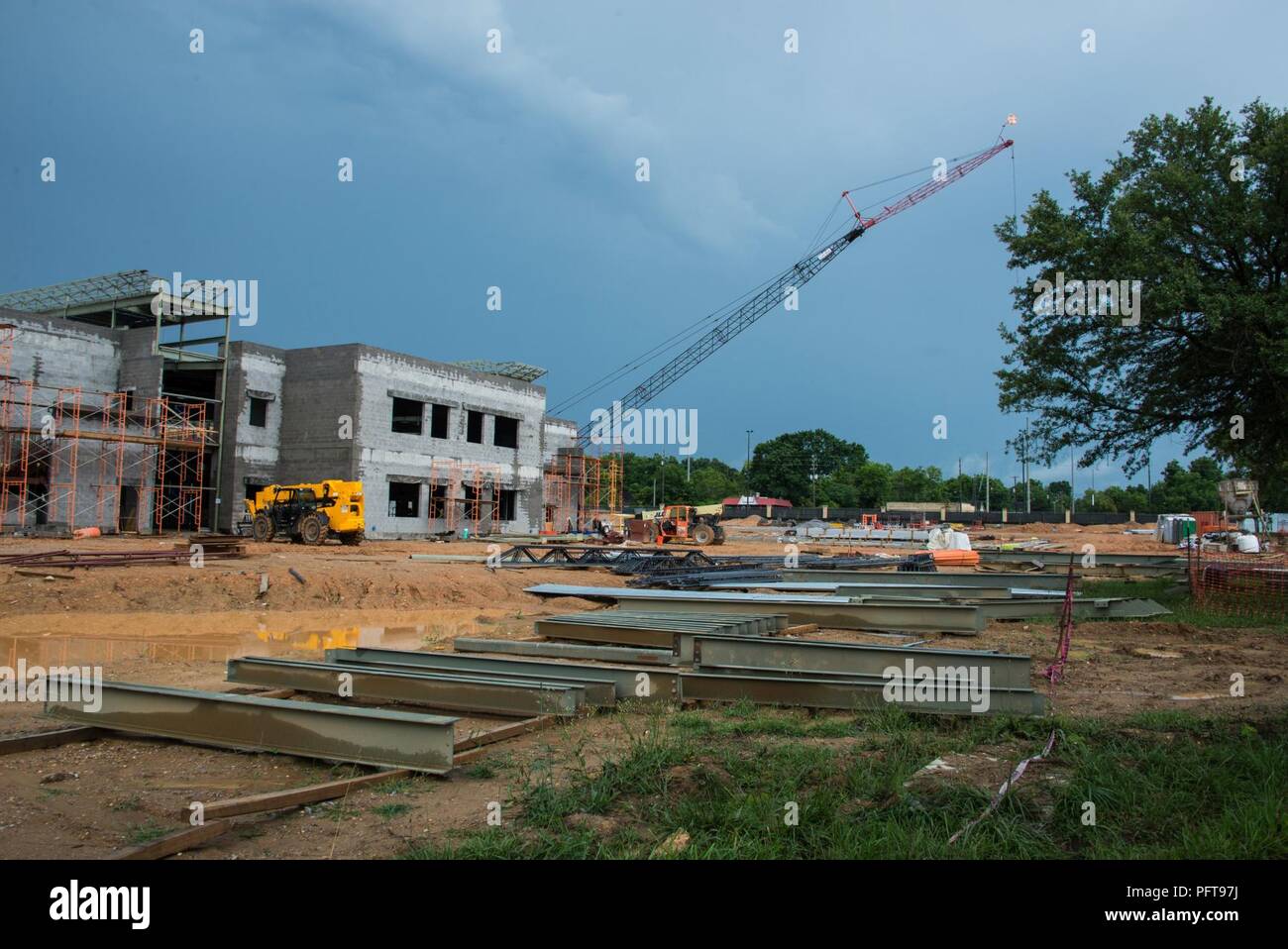 Maxwell AFB, Ala. - Photos of the on going construction of the new wing ...