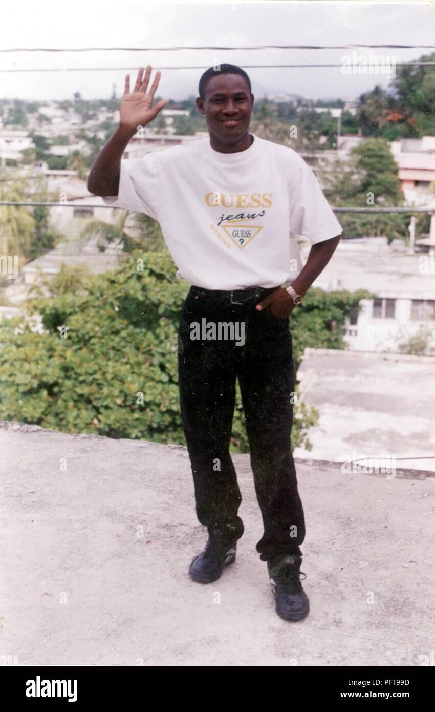 Warrant Officer Roberto Pauleus in his 