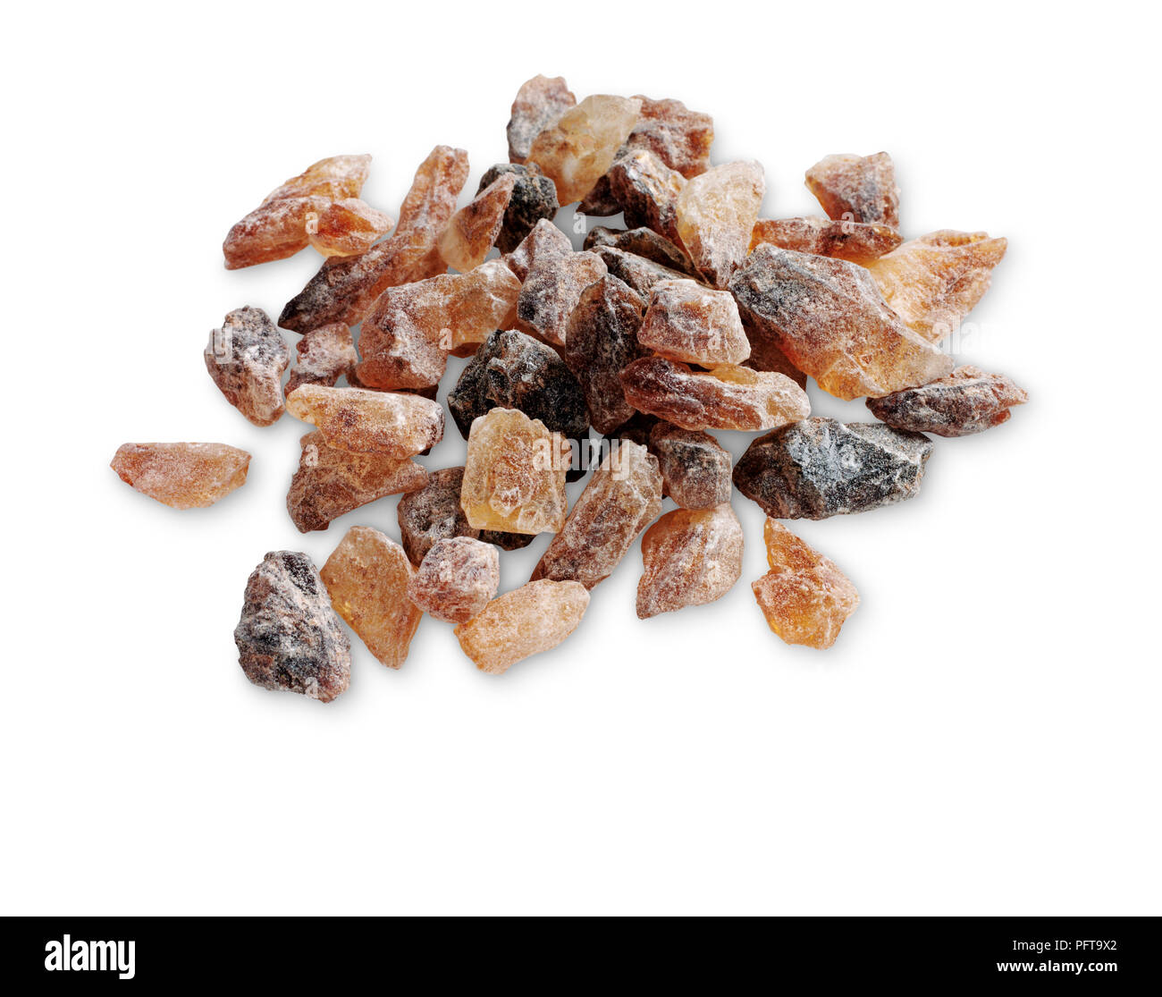Candi sugar used for brewing beer Stock Photo