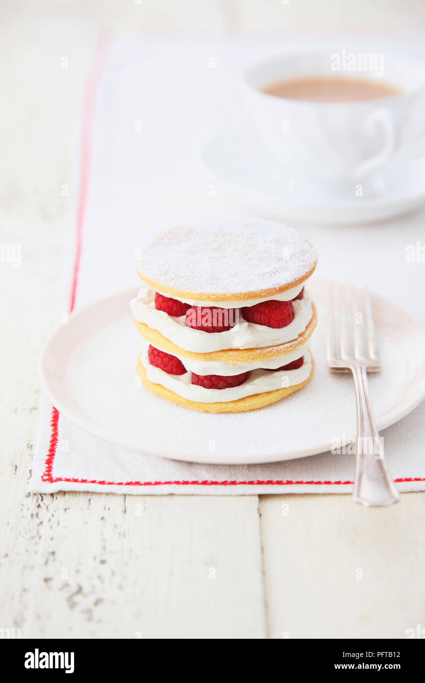 Fruit tower dessert stock photo alamy