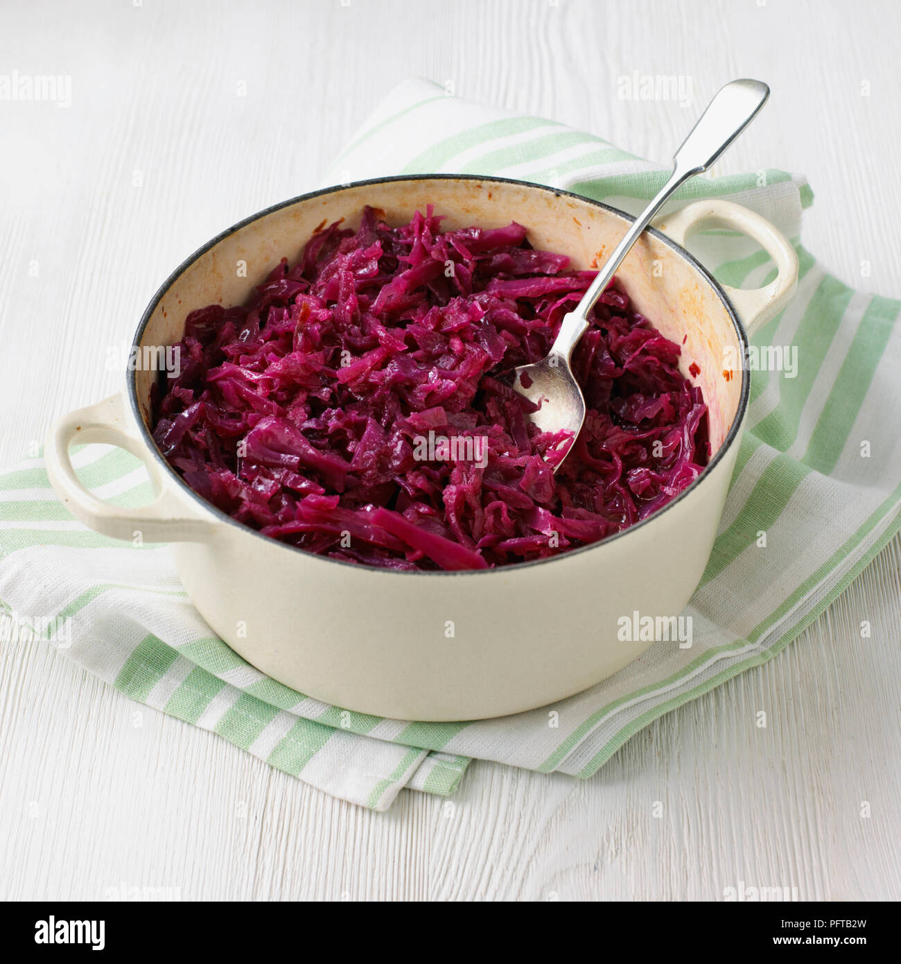 Red cabbage Stock Photo