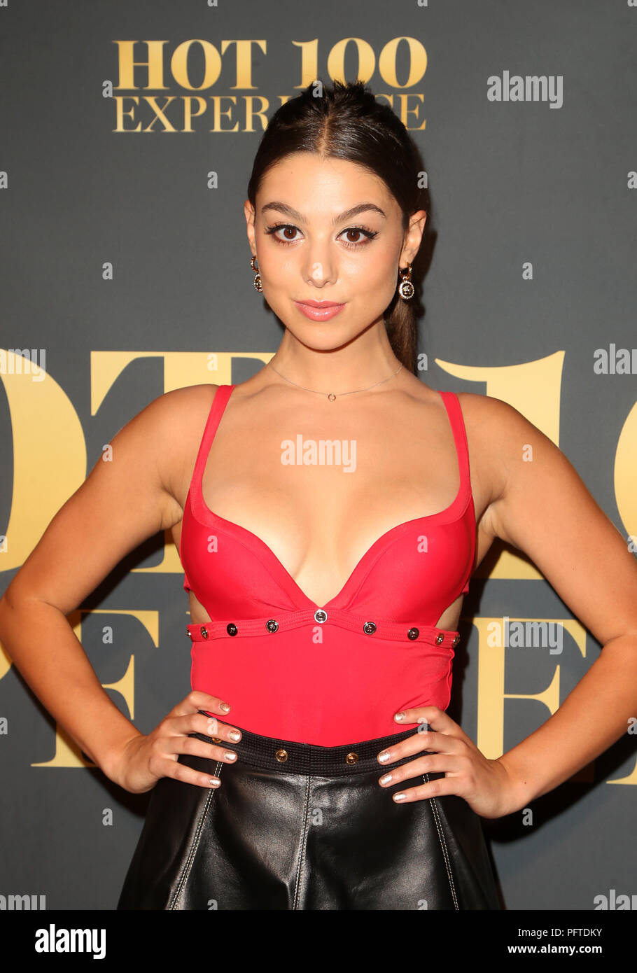 The Maxim Hot 100 Experience Featuring: Kira Kosarin Where: Hollywood,  California, United States When: 21 Jul 2018 Credit: FayesVisionWENN.com  Stock Photo - Alamy