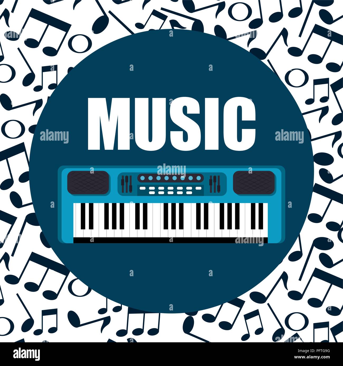 synthesizer musical instrument icon Stock Vector Image & Art - Alamy
