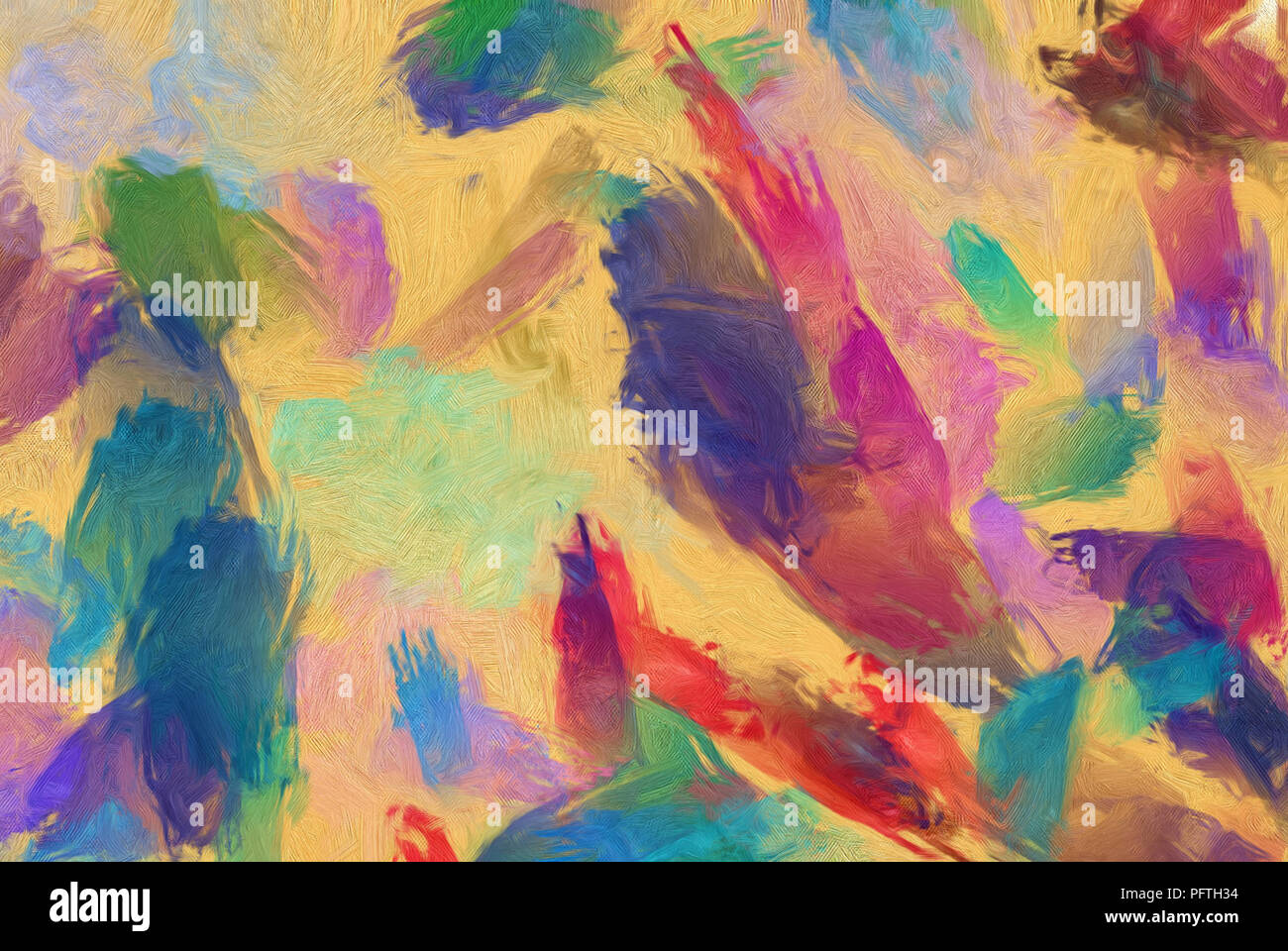 Abstract Art Background Soft Brushstrokes Of Paint Good For Printed Pictures Postcards Posters Or Wallpapers And Textile Printing Contemporary Stock Photo Alamy