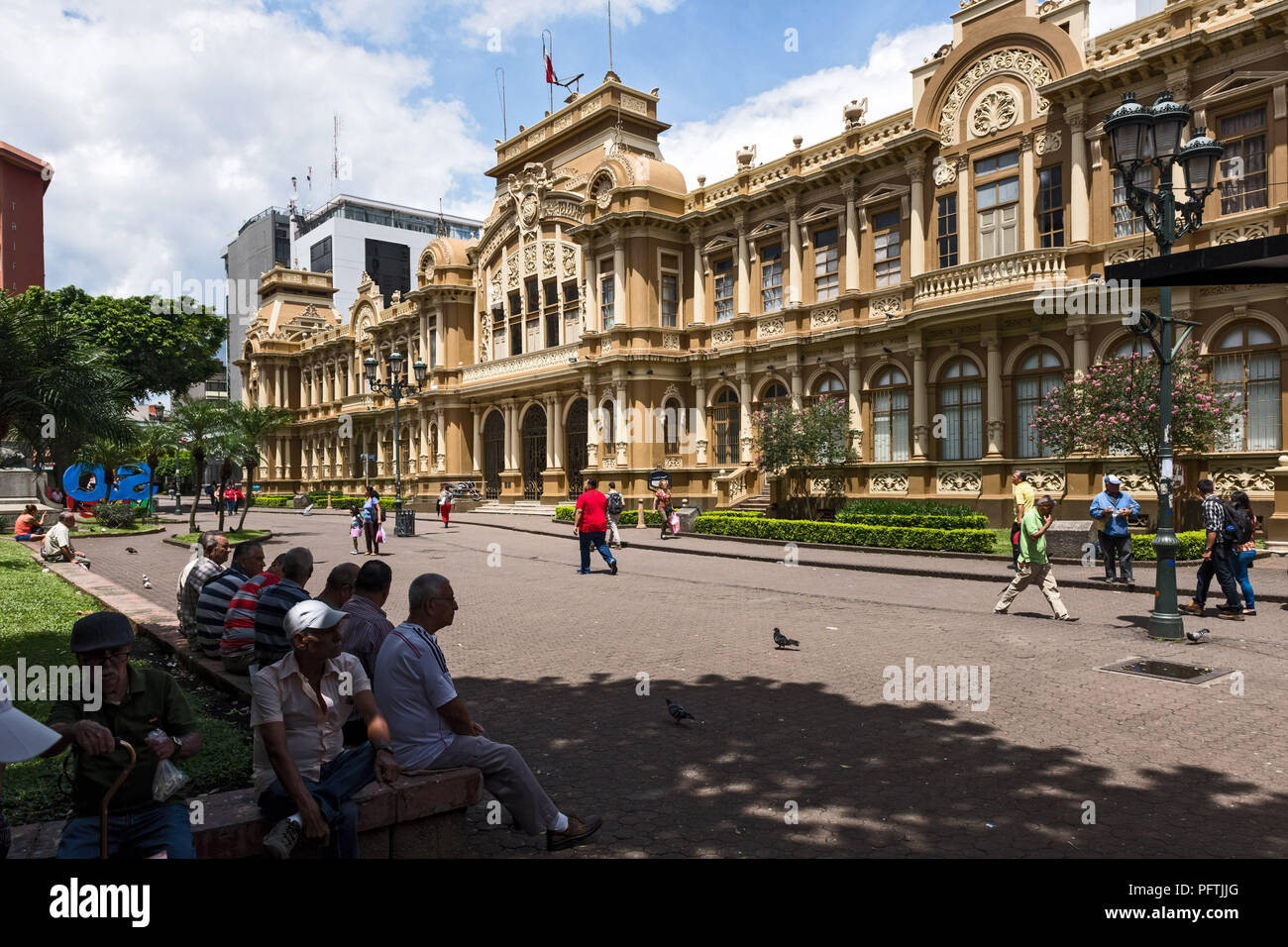 Colonial Post Office San Jose Costa Rica Stock Photo Alamy
