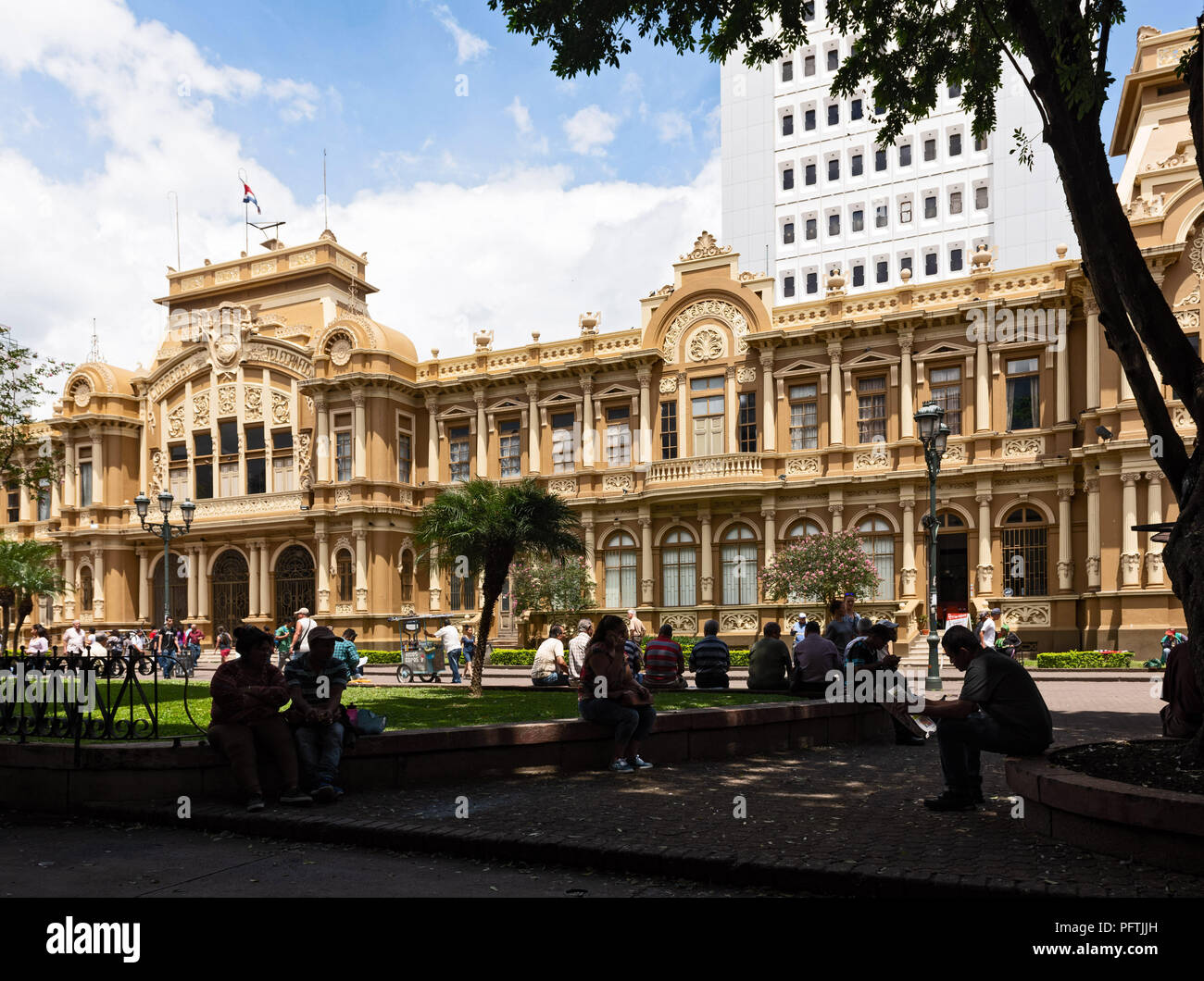 Colonial Post Office San Jose Costa Rica Stock Photo Alamy