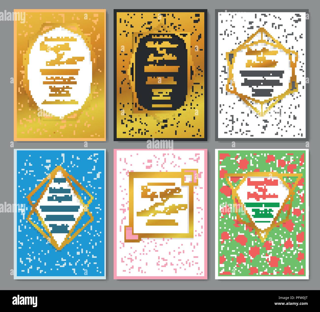 Vector Hand drawing a set of wedding invitation patterns. Floral roses ...