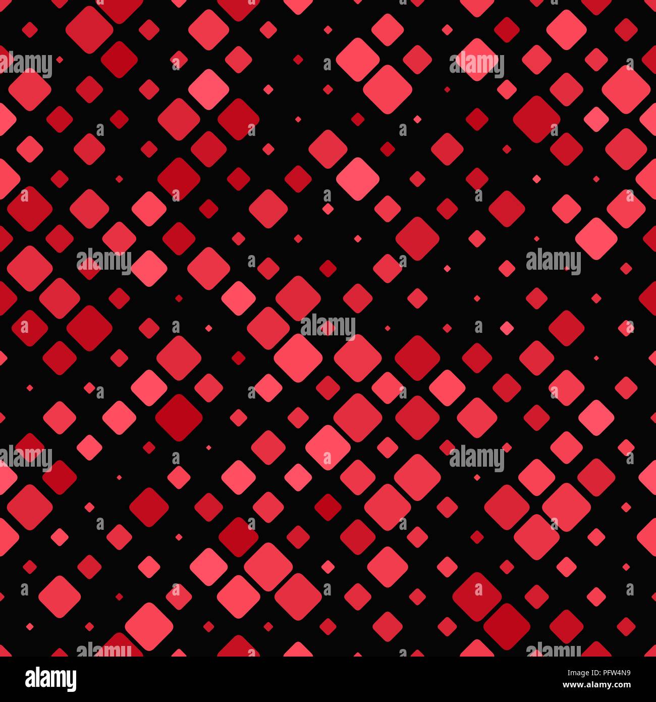 Abstract seamless diagonal square mosaic pattern background Stock Vector