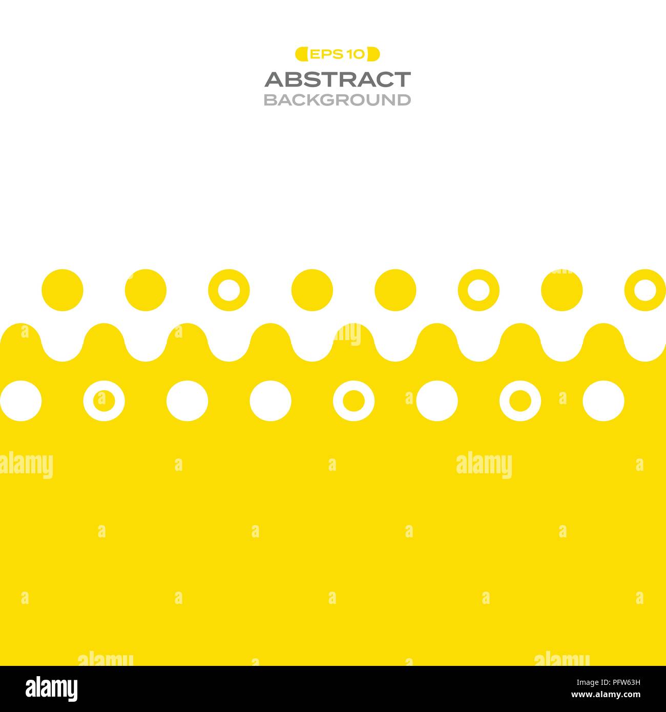 Abstract of yellow stripe line pattern background, illustration vector