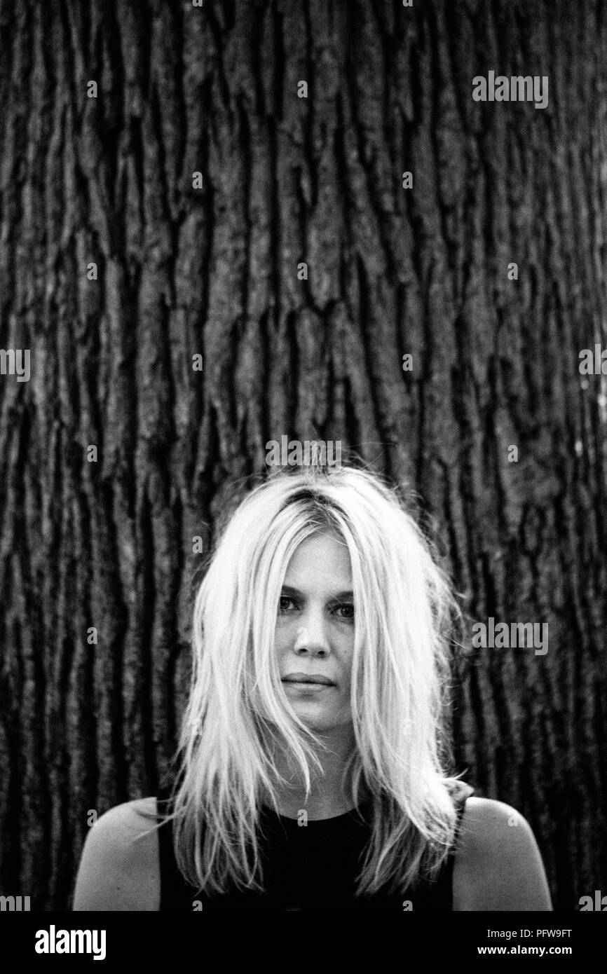 Denmark, Roskilde - July 2, 2018. The Danish one-woman black metal act