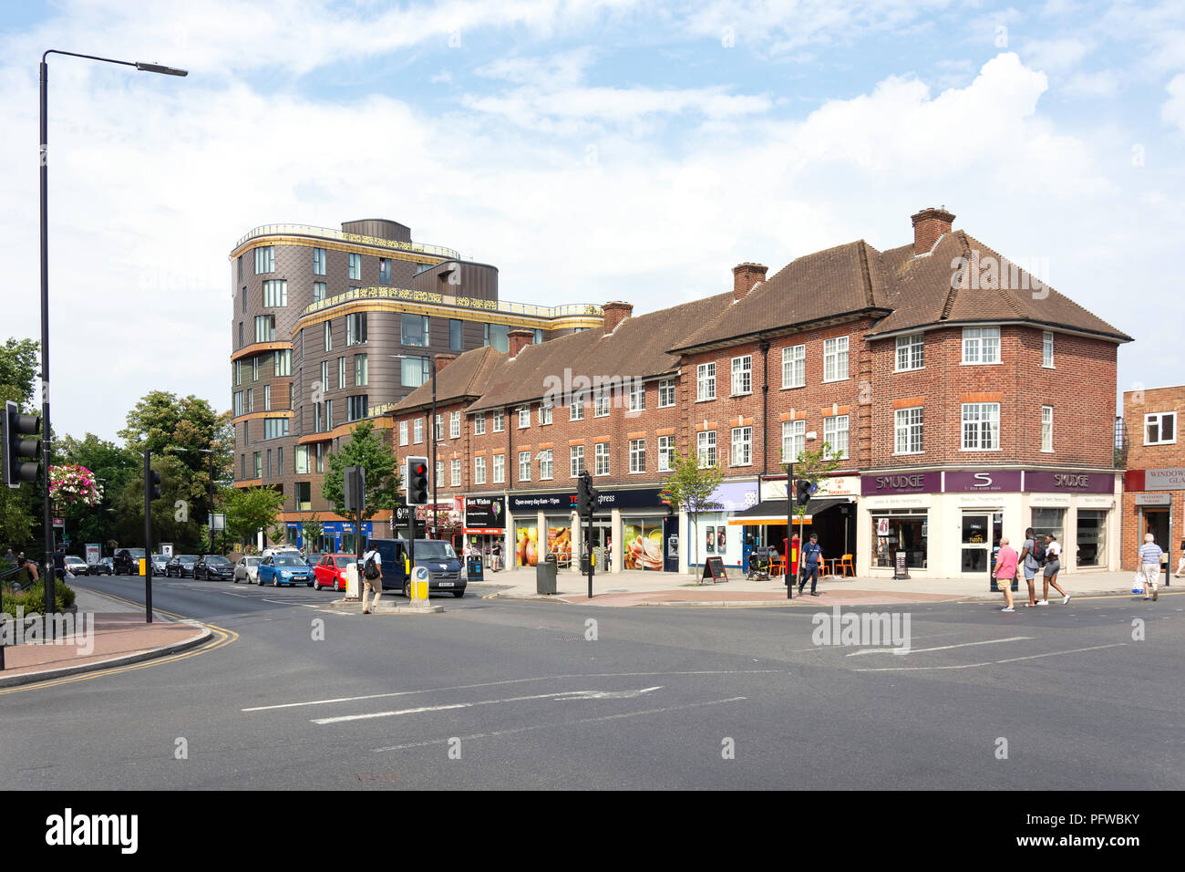 Shops shopping high street the fold apartments station road sidc hires