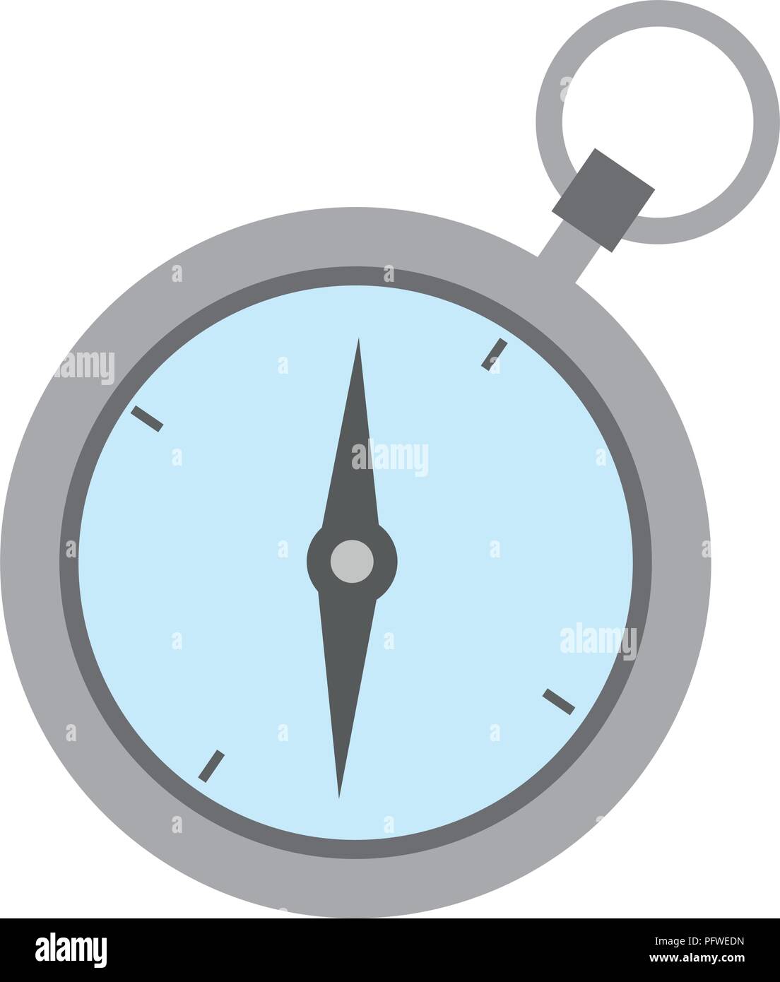 chronometer timer isolated icon Stock Vector Image & Art - Alamy