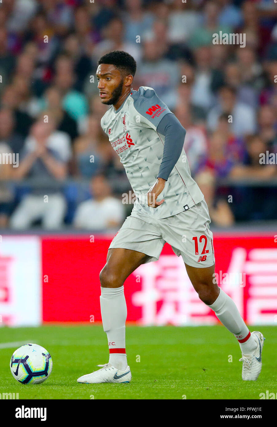 Liverpool's Joe Gomez Stock Photo Alamy