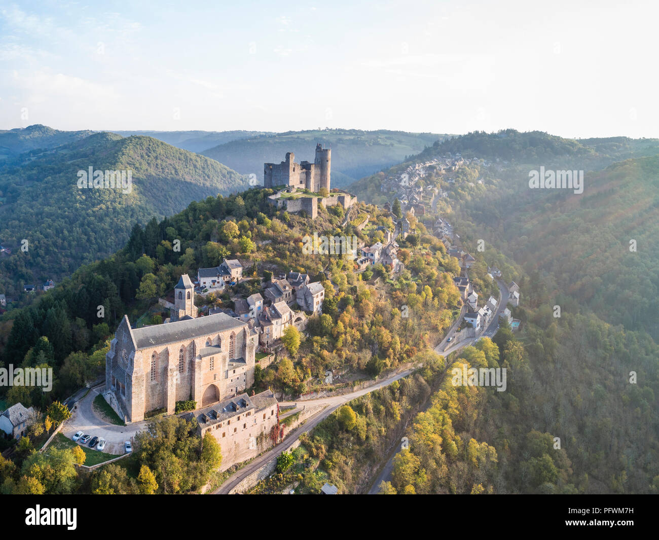 Najac Castle High Resolution Stock Photography And Images Alamy