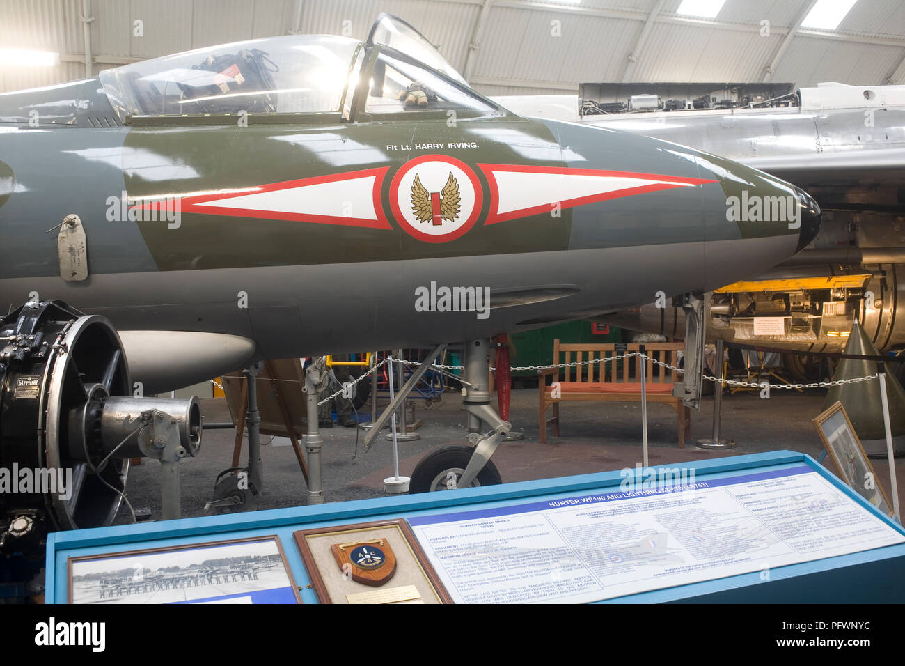 Hawker hunter cockpit hires stock photography and images Alamy