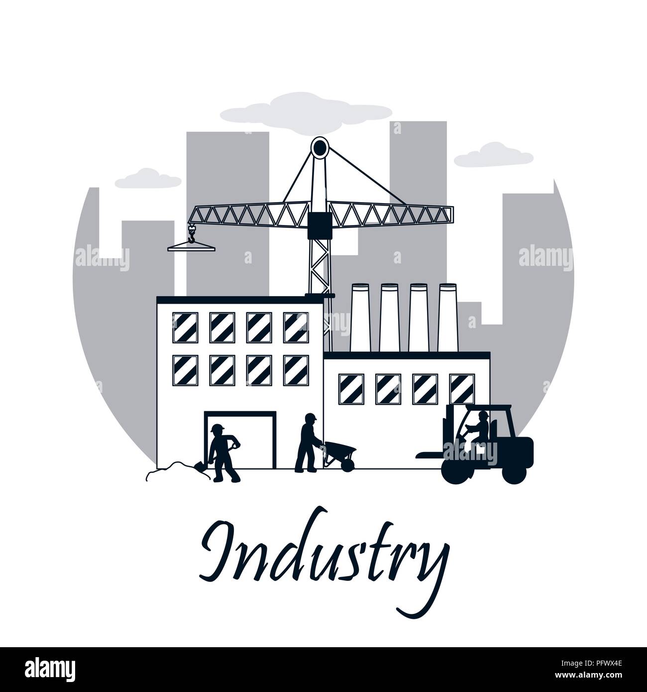 Construction zone concept Stock Vector Image & Art - Alamy