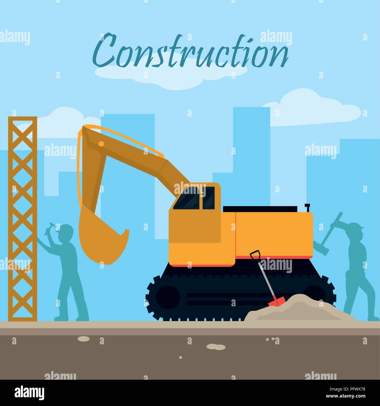 Construction zone concept Stock Vector Image & Art - Alamy