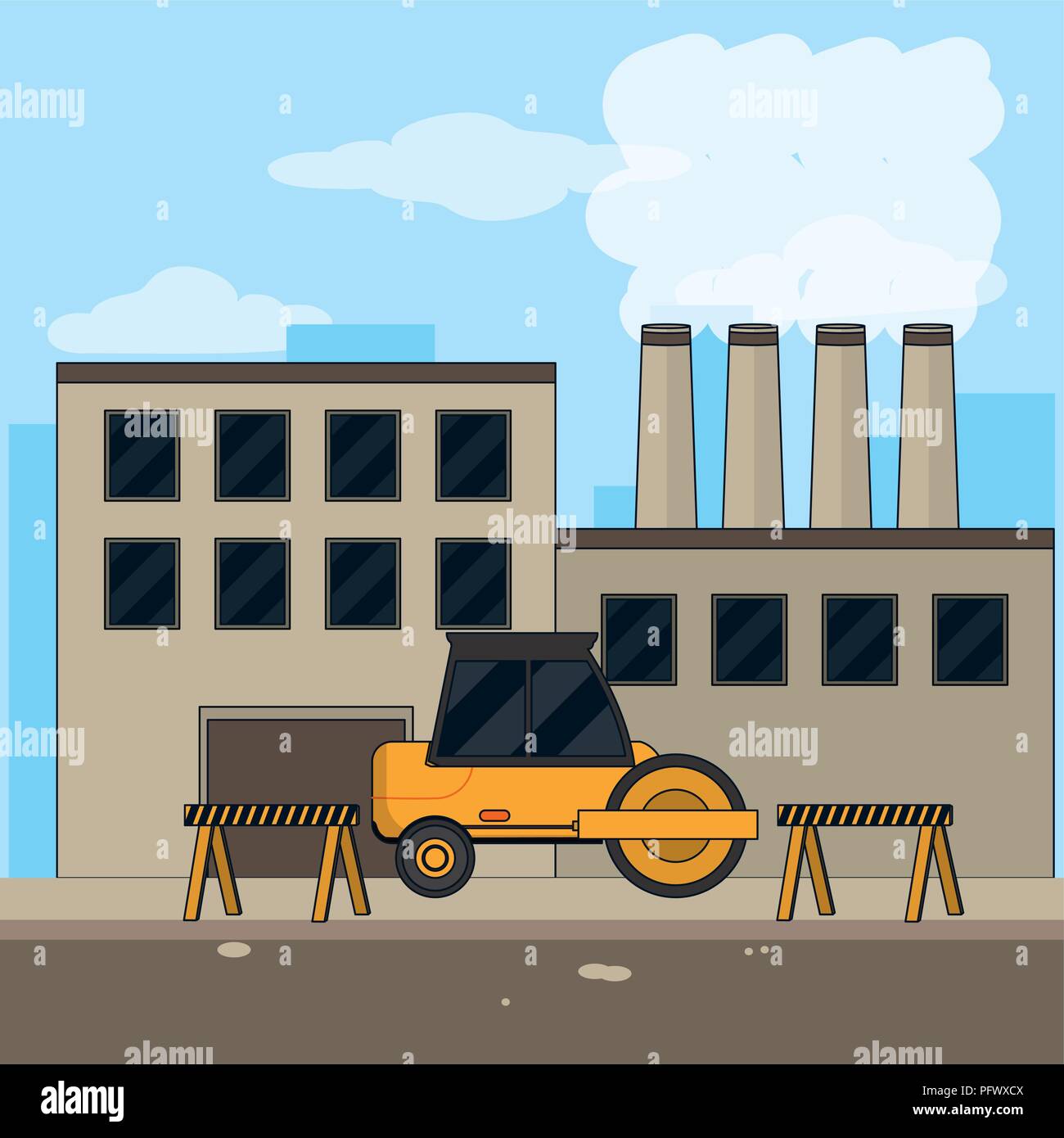 Construction industry concept Stock Vector Image & Art - Alamy