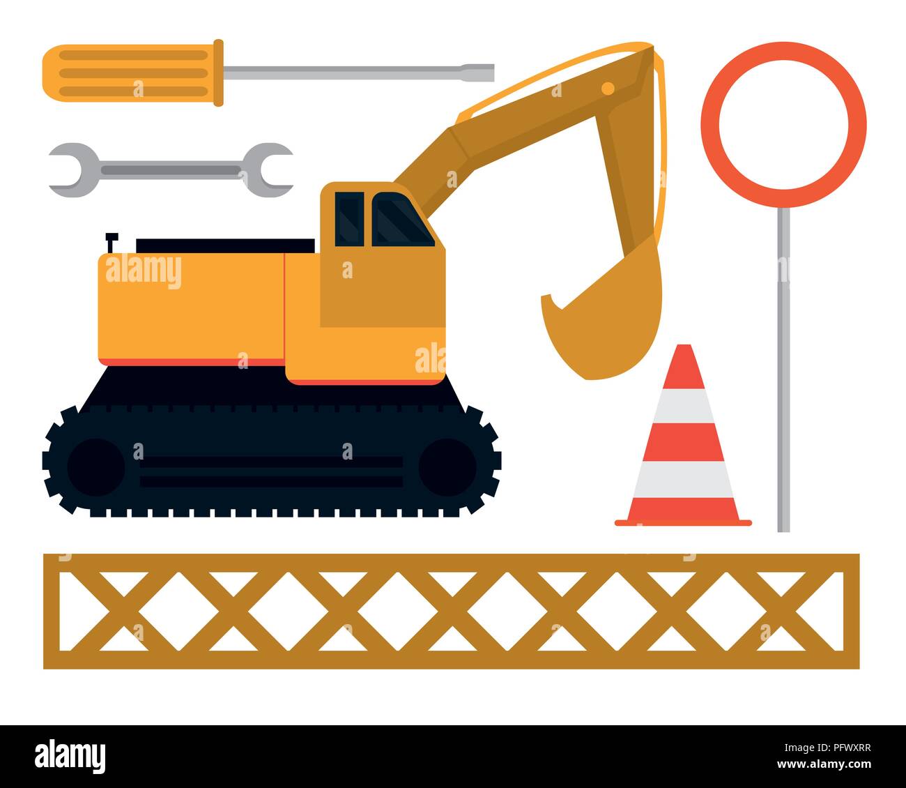Set of construction icons Stock Vector Image & Art - Alamy