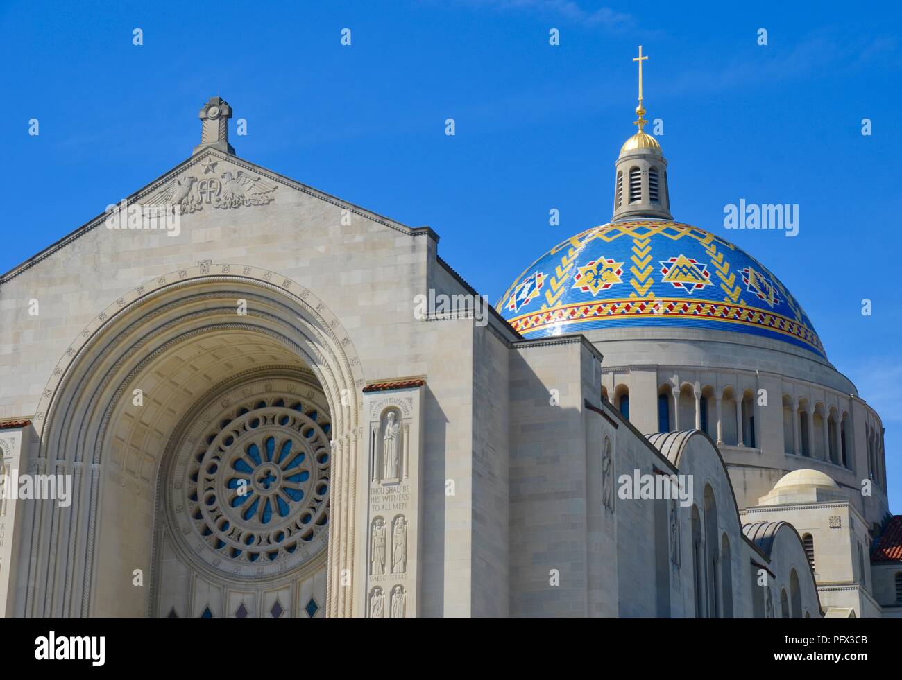 Basilica of the National Shrine Catholic Church, Washington DC, USA