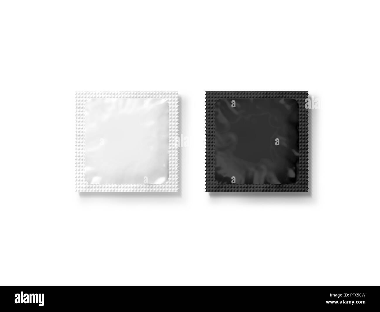 Download Blank Small Plastic Packet Design Mockup Black And White 3d Illustration Clipping Path Clear Sachet Mock Up Template Clean Pouch Bag For Condom Stock Photo Alamy PSD Mockup Templates