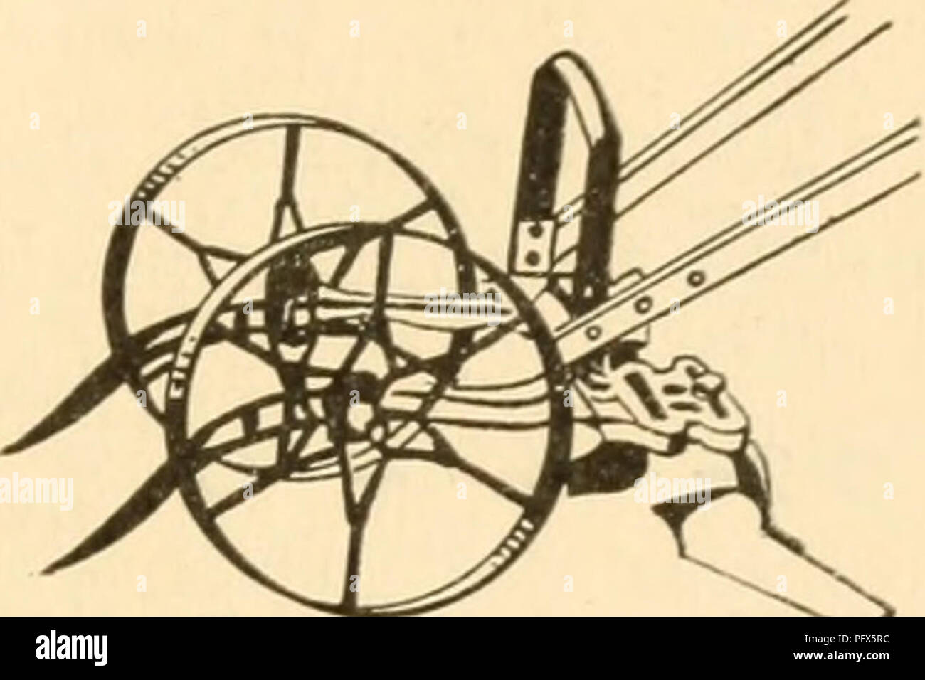 . Culinary herbs;. Herbs; cbk. CULINARY HERBS 47 These lumps must he left undisturbed during the winter for frost to act upon. All that will be neces- sary in the spring will be to rake or harrow the ground. The clods will crumble. I once had occasion to try this method upon about 25 acres of land which had been made by pumping mud from a river bottom upon a marsh thus con- verted into dry ground by the sedimentation. Three sturdy horses were needed to do the plowing. The earth turned up in chunks as large as a man's body. Con- trary to my plowman's doubts and predictions. Jack Frost did a gra Stock Photo