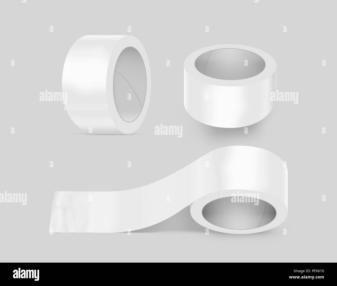 Download Blank White Duct Adhesive Tape Set Mockup Clipping Path 3d Illustration Sticky Scotch Roll Design Mock Up Clear Glue Tape Template Packing Insula Stock Photo Alamy PSD Mockup Templates