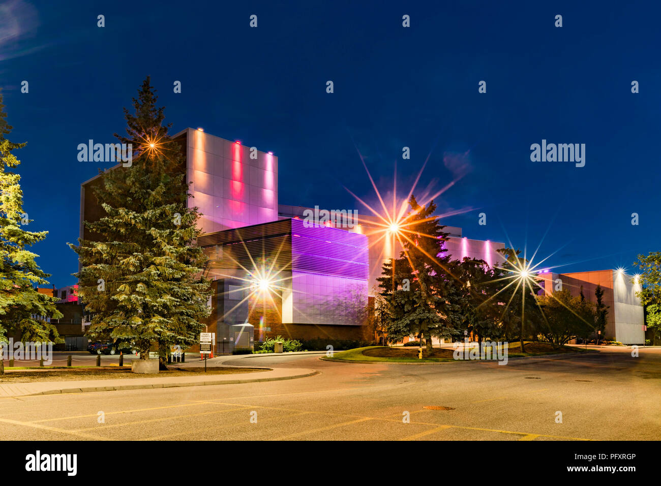 Southern Alberta Jubilee Auditorium, Calgary, Alberta, Canada Stock Photo