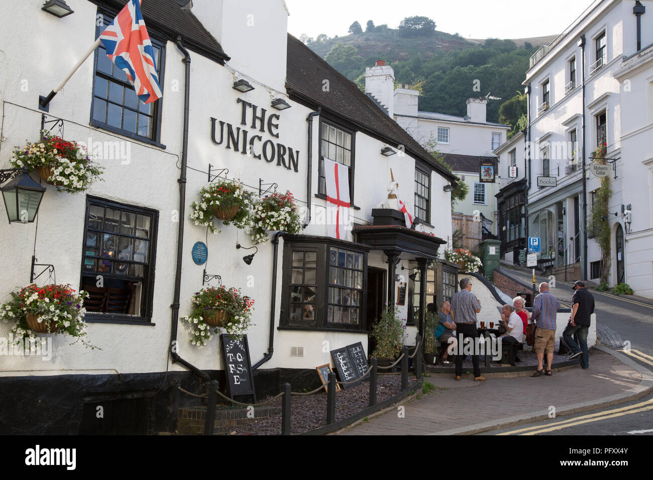 Unicorn Pub; Great Malvern; England; UK Stock Photo Alamy