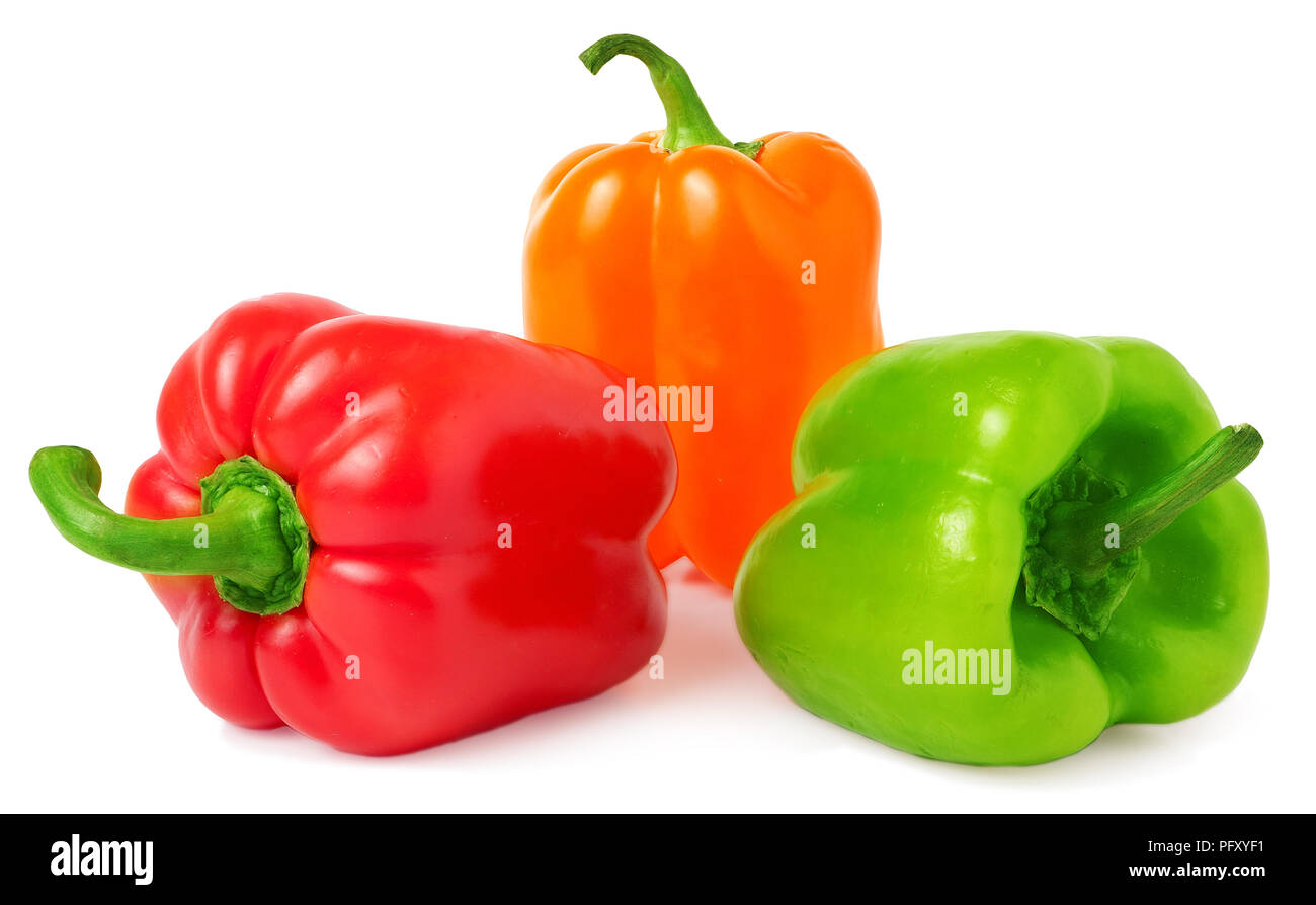 colored paprika isolated on white background Stock Photo Alamy colored paprika isolated on white background Stock Photo Alamy
