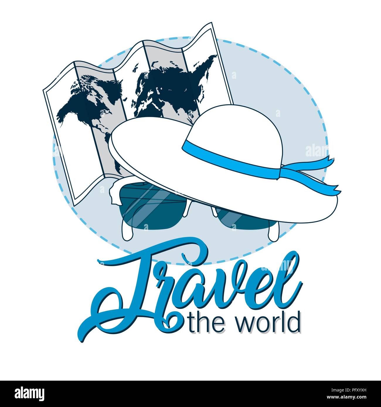 Travel the world Stock Vector Image & Art Alamy