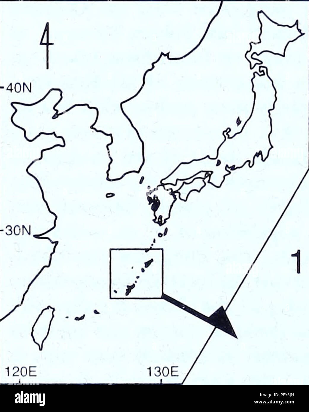 . Current Herpetology. 70 Current Herpetol. 20(2) 2001 Takarajima, Kodakarajima and Kojima Islands of the Tokara Group (Toyama, 1989; Ota et al., 1994). Two subspecies, E. m. marginatus from the Okinawa Group, and E. m. oshimensis from the Amami and Tokara Groups, are generally recog- nized on the basis of scutellation and coloration (e.g., Nakamura and Ueno, 1963). Although some external characters, such as the scale row number and juvenile tail coloration, are known to vary among island populations of E. marginatus, varia- tions are not consistent with the geographic arrangement of populatio Stock Photo